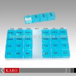 7 Day Plastic Pill Box Karo-L20