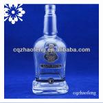 700ml glass bottles for carbonated drinks glass bottles for liquor,glass bottle jar ZF-105