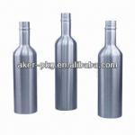 750ml Food Grade aluminium wine bottles with clear lacquer AK0B-750