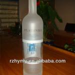 750ml frosted Vodka glass liquor bottles RZHY-94