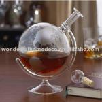 750ml glass bottle/globe glass wine bottle 7778