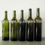 750ml high quality red glass wine bottles for sale 750ml