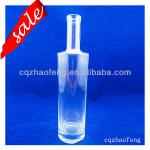 750ml Vodka Glass Transparent Bottles With Company Logo ZF-1425