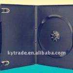 7mm/14mm black single PP dvd box/dvd case DVDc-0035