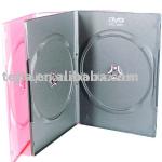 9mm single/double black PP dvd case with eco-friendly B005