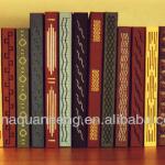 A4 Custom square spine hardcover book printing with gold stamping hardcover book