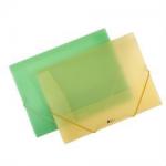 A4 plastic file document bag with elastic band closure JY-1048