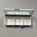 acrylic diamond decorative metal pill box PB-001