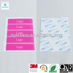 Adhesive Plastic print label sticker LX-JS506