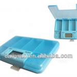 Advertisng LOGO electronic pill box with 4 groups countdown timer CY-534 electronic pill box