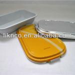 airline alu foil casserole with lid Rectangle