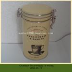 Airtight tea tin can 023