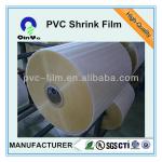 Alibaba wholesale clear heat shrink plastic film pvc shrink label