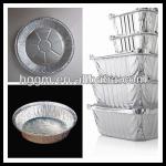 aluminium containers with lip for food packing hg0305