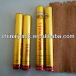 aluminum cigar tube with wooden sheet 20mm,20.5mm,22mm,23mm,25mm.