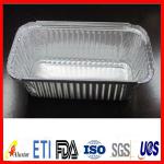 aluminum container with lid for food packing ALU067