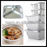 aluminum foil packaging containers for BBQ tray hg0305