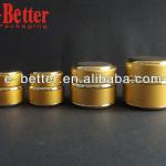 aluminum Series gold skin care jars Series gold skin care jars