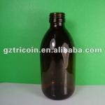 Amber glass bottle for pharmaceutical packaging CKPM250