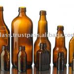 Amber Glass-Wide Mouth Bottles