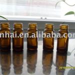 amber medical injection glass vial Type II and Type III HH A-01