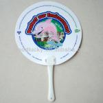 animal protect cartoon promotion plastic fan GD-PP FAN 0423-05