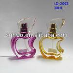 apple style crystal glass perfume bottle 30ml LD-2093