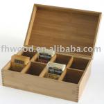 beach wood tea box fyn-023,FYN-023