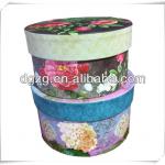 Beautiful flower style paper tube for gift/food/cosmetic packaging 28145672-1