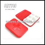 Best Selling 6Section Fancy Plastic Pill Box 80040