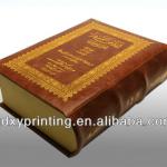 bible book printing foil stamping and PVC xy-K105