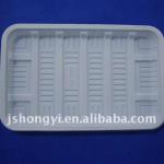 Biodegradable disposable corn-starch fruit tray HY-T-06