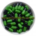 Black and Green color Empty Hard Capsule QX0168