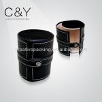 Black elegant travel bow tie box CY-T391 CY-T391