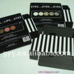 black paper Eye shadow packaging box BOX-EA206-GYY