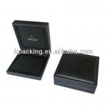 black PU box, good quality and luxury packaging box HDT423