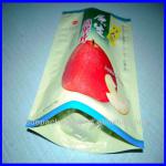 Black stand up plastic zipper bag for dry fruit