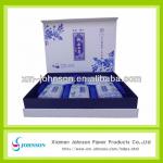 blue and white porcelain patterm printed tea box for gift CYH00023