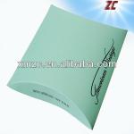 Blue Foldable Paper Pillow Box of Display Box for Display Factory Direct Sale ZC-BK-12