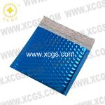 Blue Glossy Metallic Bubble Padded Mailer/envelope DLMFQ01