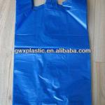 Blue PE Plastic Carrier Bags HDPE