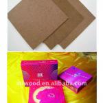 brown hardboard 2.5-6.0mm for crafts and gift box 1220*2440mm