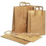 Brown kraft paper bag