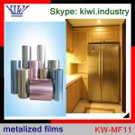 Brushed finish silver films of compound layer with UV layer for household appliances KW-MF11