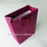 butterfly paper gift bags paper shopping bag Bag-20130108