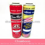 Car spray paint aerosol spray can/aerosol can TIN Dia65mm