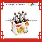 cardboard drinks display case 6 pack HJ003