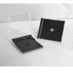 CD Box - 10.4mm CD Jewel Case, Single, With Black Tray QD-524.02