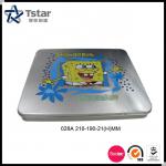 CD case simple style cartoon printing on the lid M028A 210-190-21(H)mm.