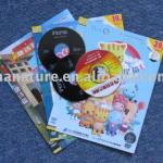 CD duplicated with Full color label printing package Customized